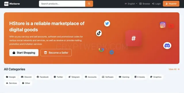 Hstore website