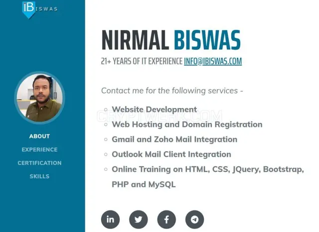 IBiswas website