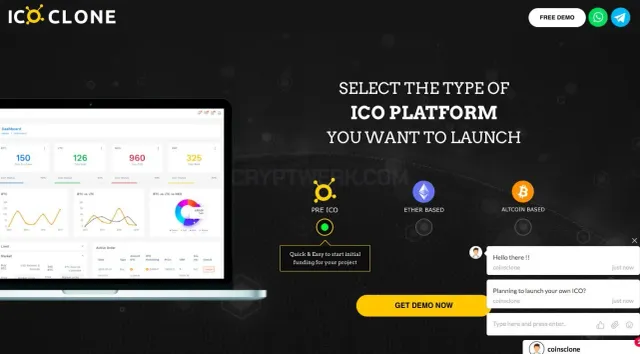Icoclone website