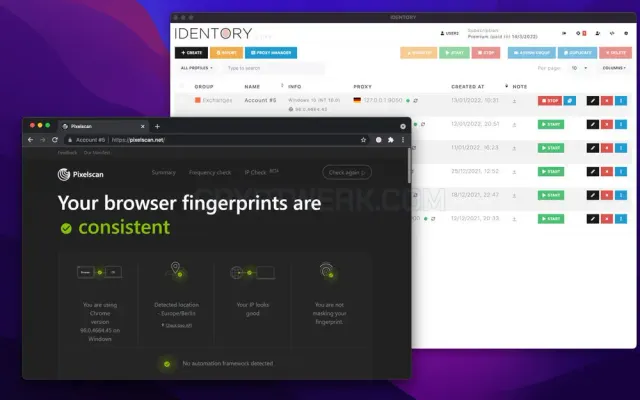 IDENTORY website