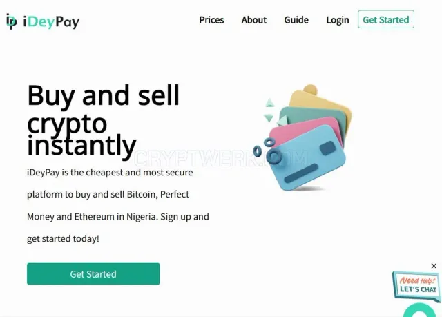 iDeyPay QuickCash website