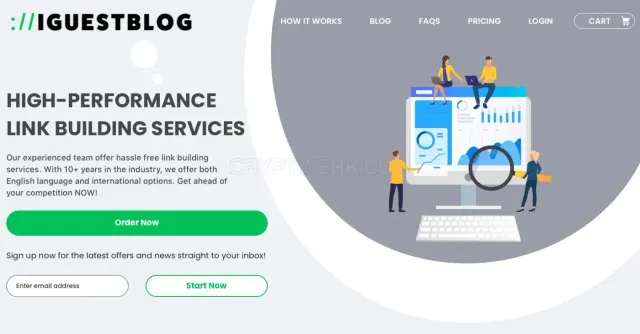 iGuestBlog website