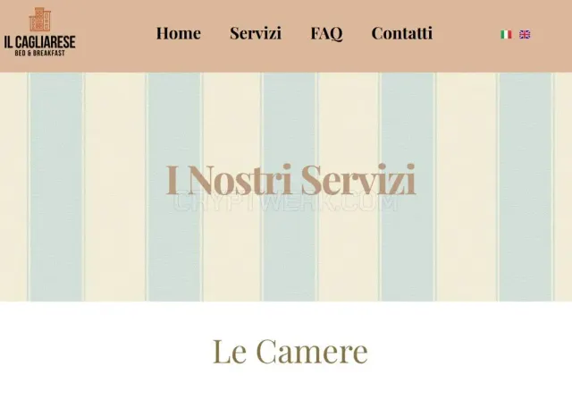 Il Cagliarese B&B website
