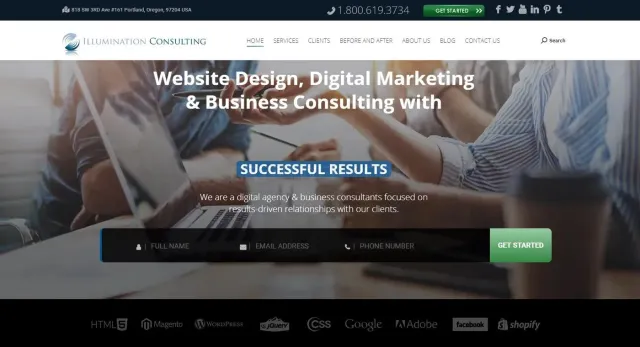 ILLUMINATION CONSULTING website