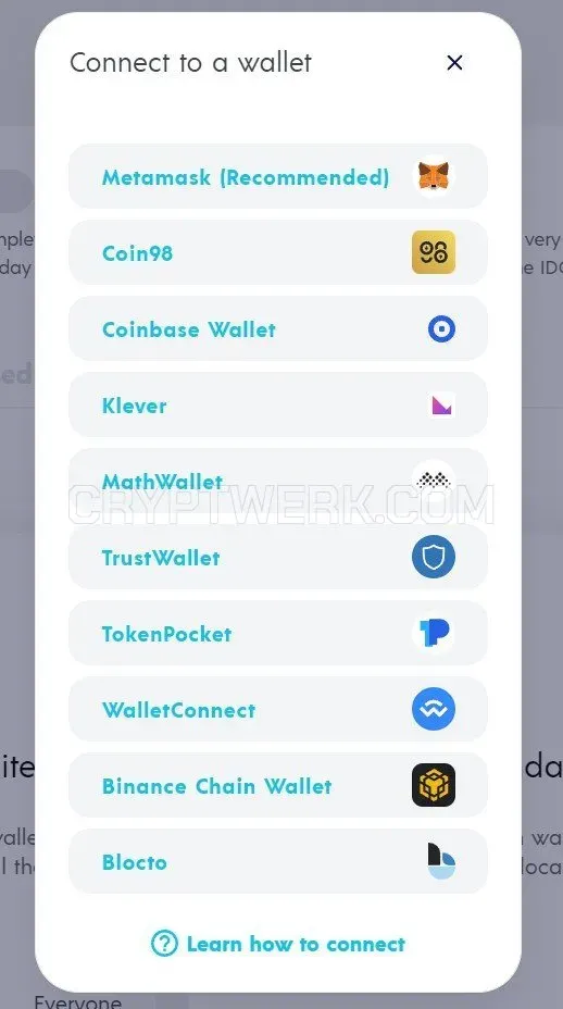 Impossible Finance website
