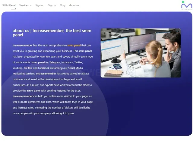Increasemember website