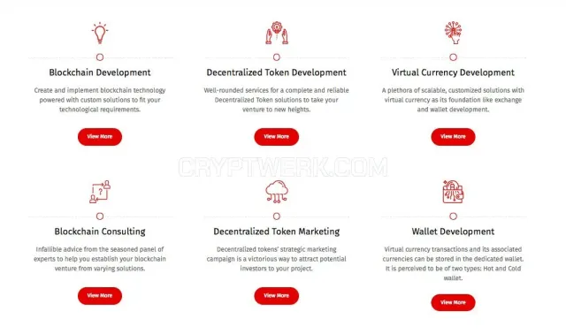 Infinite Block Tech website