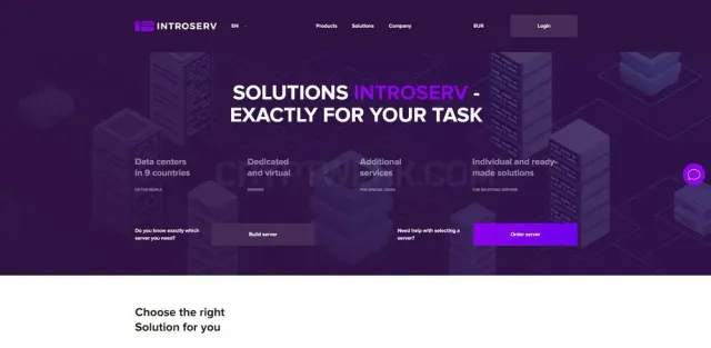 INTROSERV website