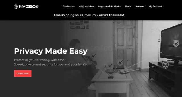 InvizBox website