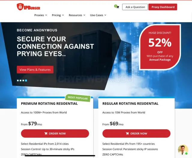 IPBurger website
