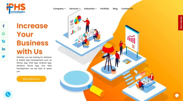 IPHS Technologies website