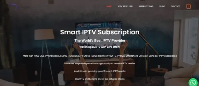 IPTV Smarters website