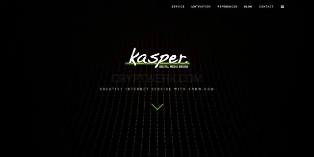 Kasper Media Design website