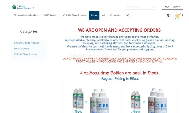 Keavys Corner website