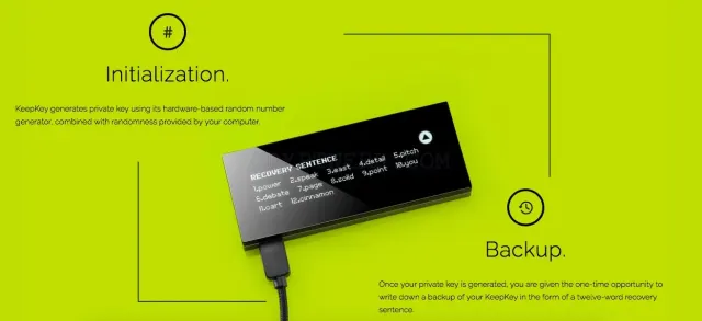 KeepKey website