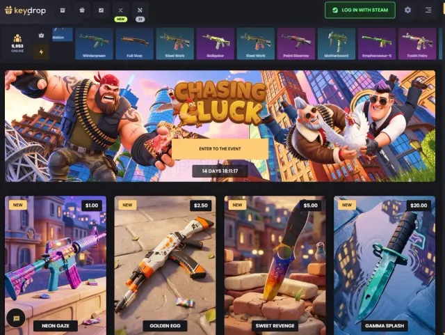Key-Drop website