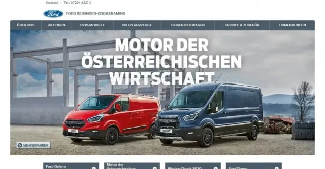 "KFZ Reisinger" website