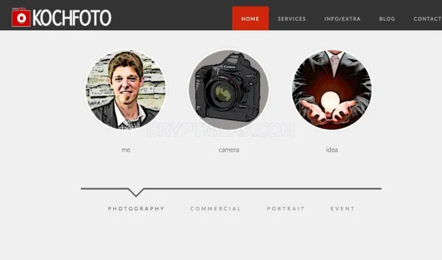 Kochfoto Photography website