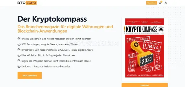 Kryptokompass website