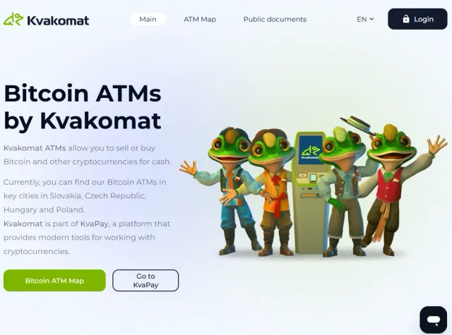 Kvakomat website