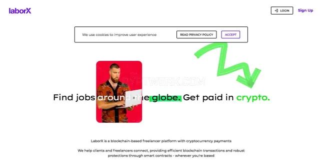 LaborX website