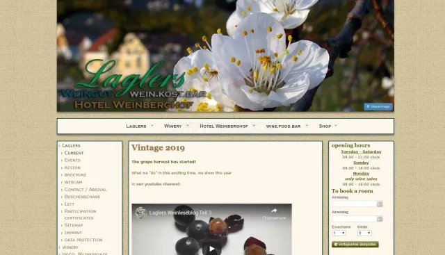 Laglers.at website