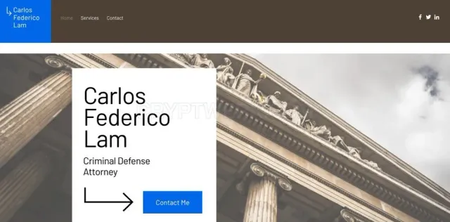 Lam Law Office website