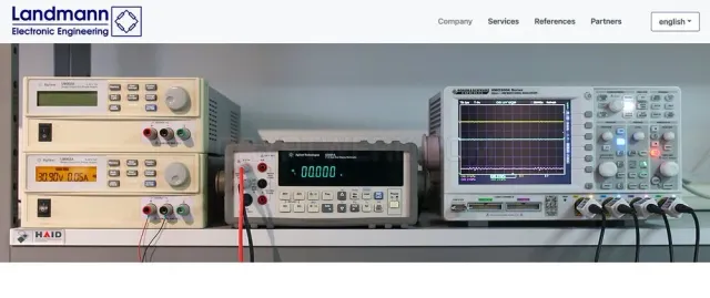 Landmann Electronic Engineering website