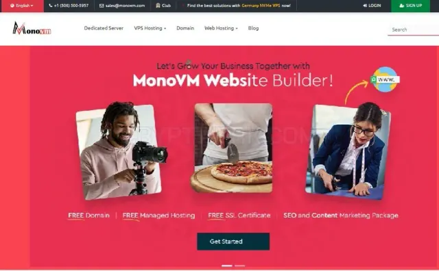 Lava VPS website