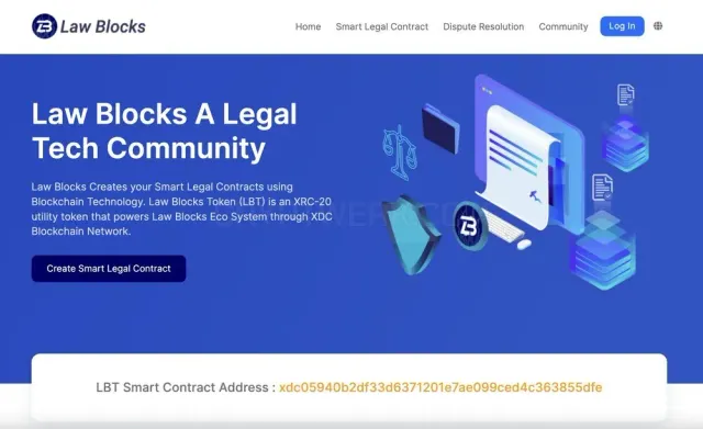 Law Blocks website