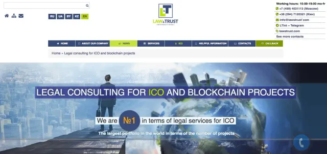 Law&Trust International website