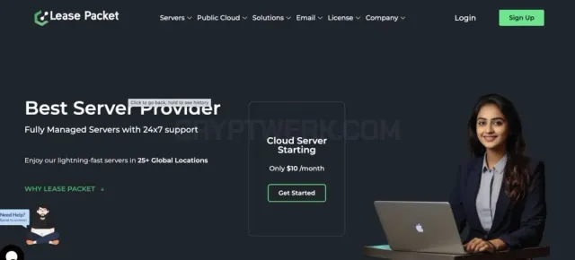 Lease Packet Datacenter PVT. LTD. website