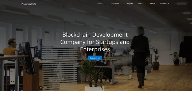 Leewayhertz.com website
