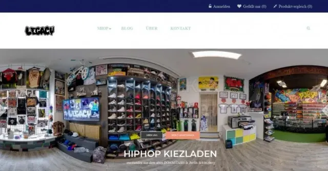 Legacy website