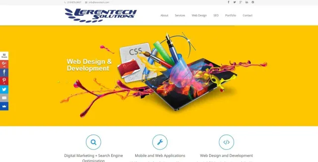 Lerentech website
