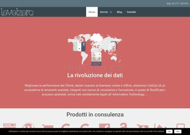 Levelzero.it website