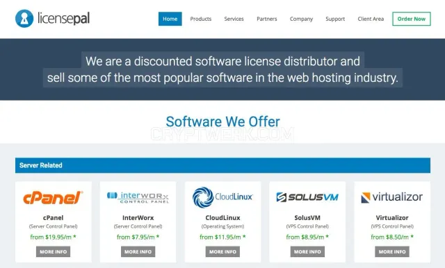 Licensepal.com website