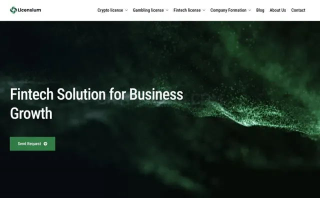 Licensium website