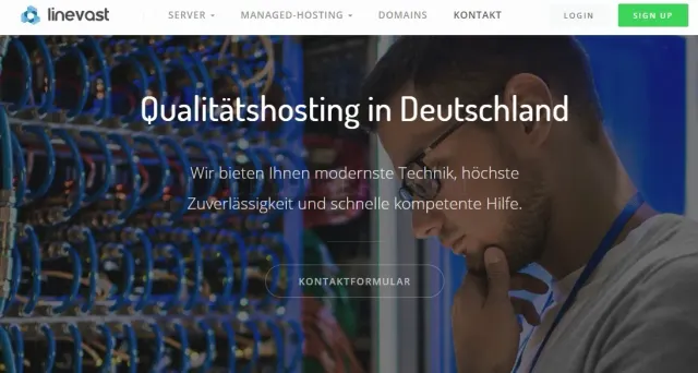 LineVast website