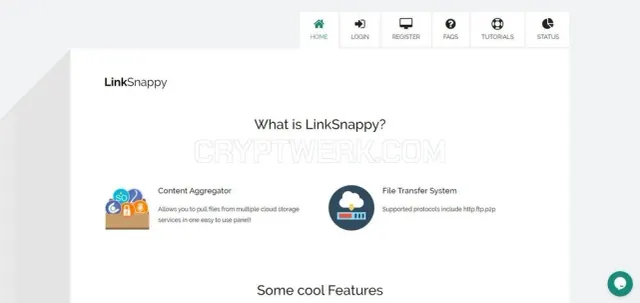 LinkSnappy website