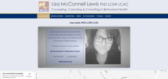Lisa McConnell Lewis website