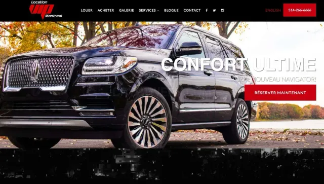 LocationVIP website