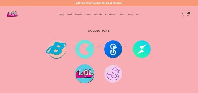 LOL DeFi website