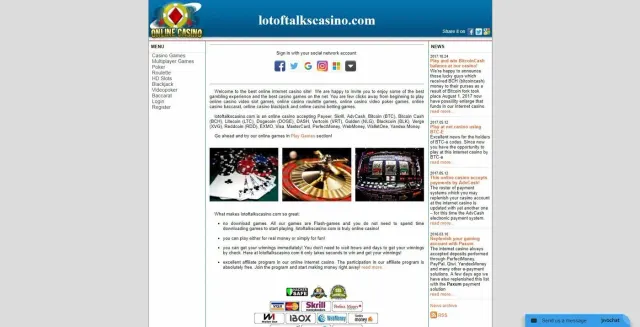 Lotoftalks Casino website