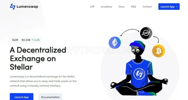 Lumenswap.io website