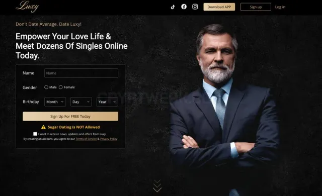 Luxy website