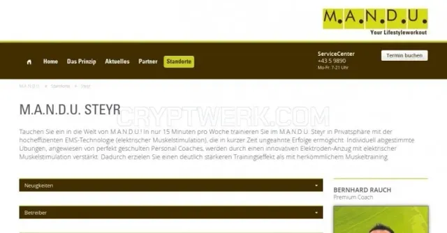 M.A.N.D.U Steyr website