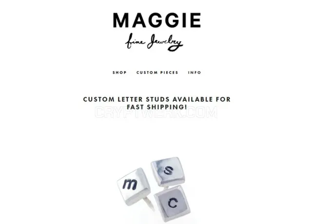 Maggie Fine Jewelry website