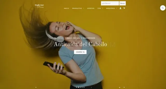 Magic Hair Oficial website