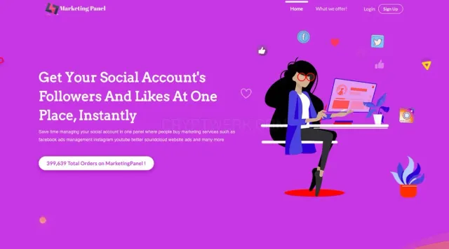 Marketing Panel website